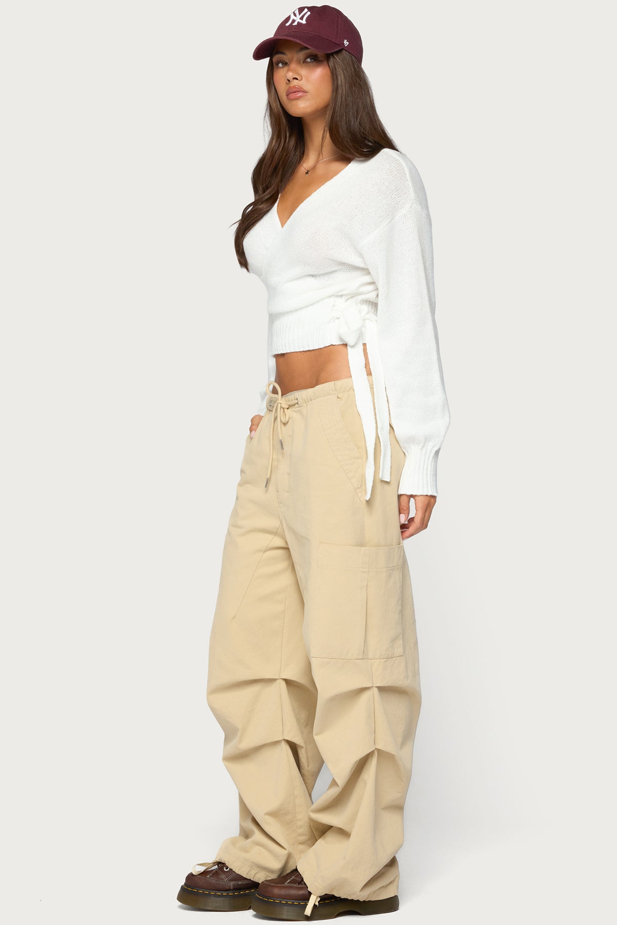 Stella Wrap Knit Cardigan - Image 4