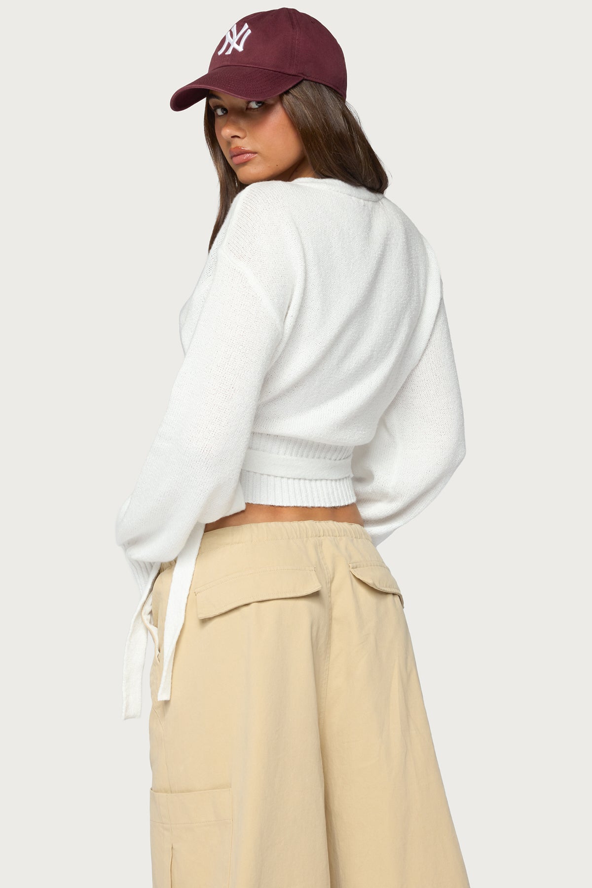 Stella Wrap Knit Cardigan - Image 5