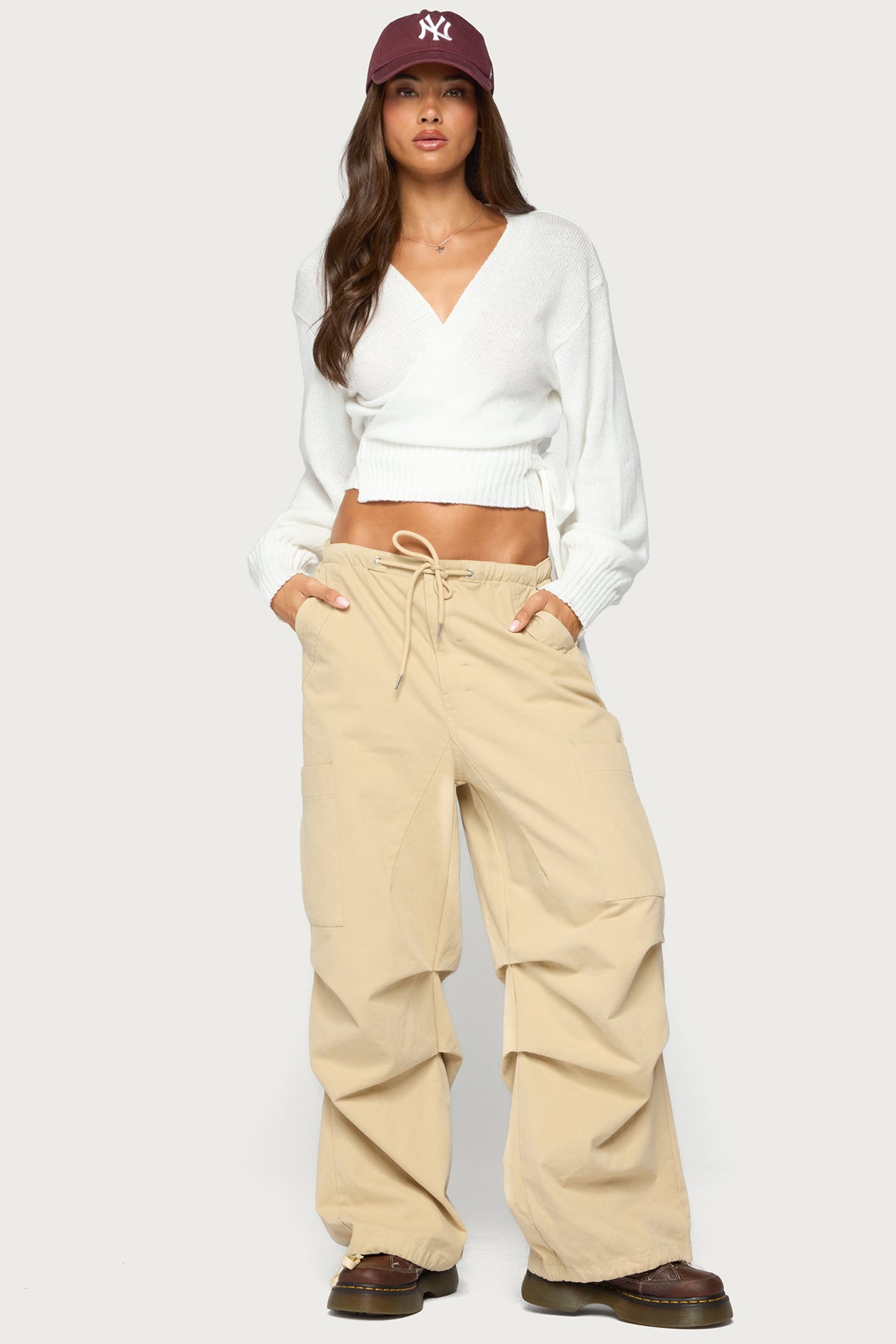 Stella Wrap Knit Cardigan - Image 2