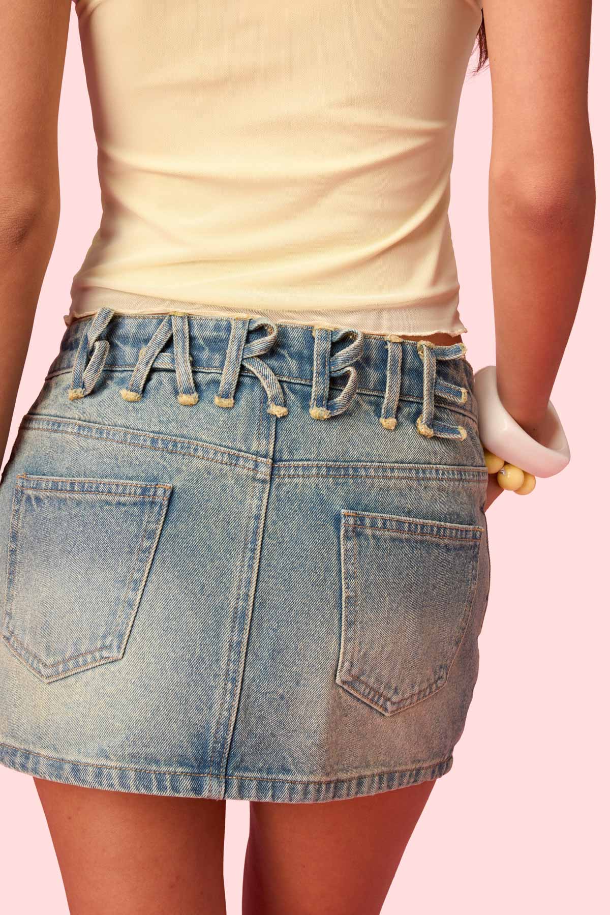 Barbie™ Cutie Denim Mini Skirt - Image 2