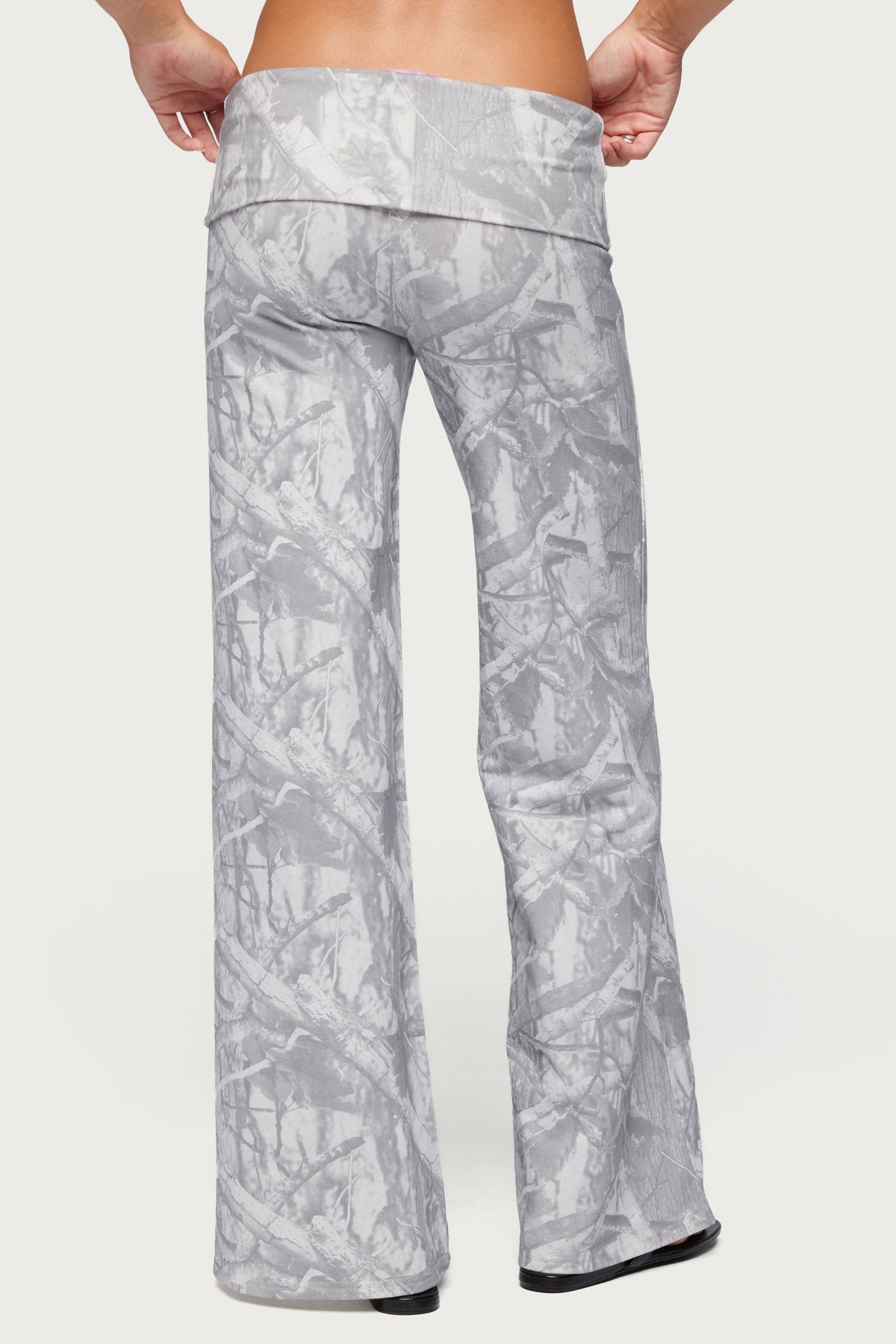 Cammy Wide Leg Foldover Pants - Image 4