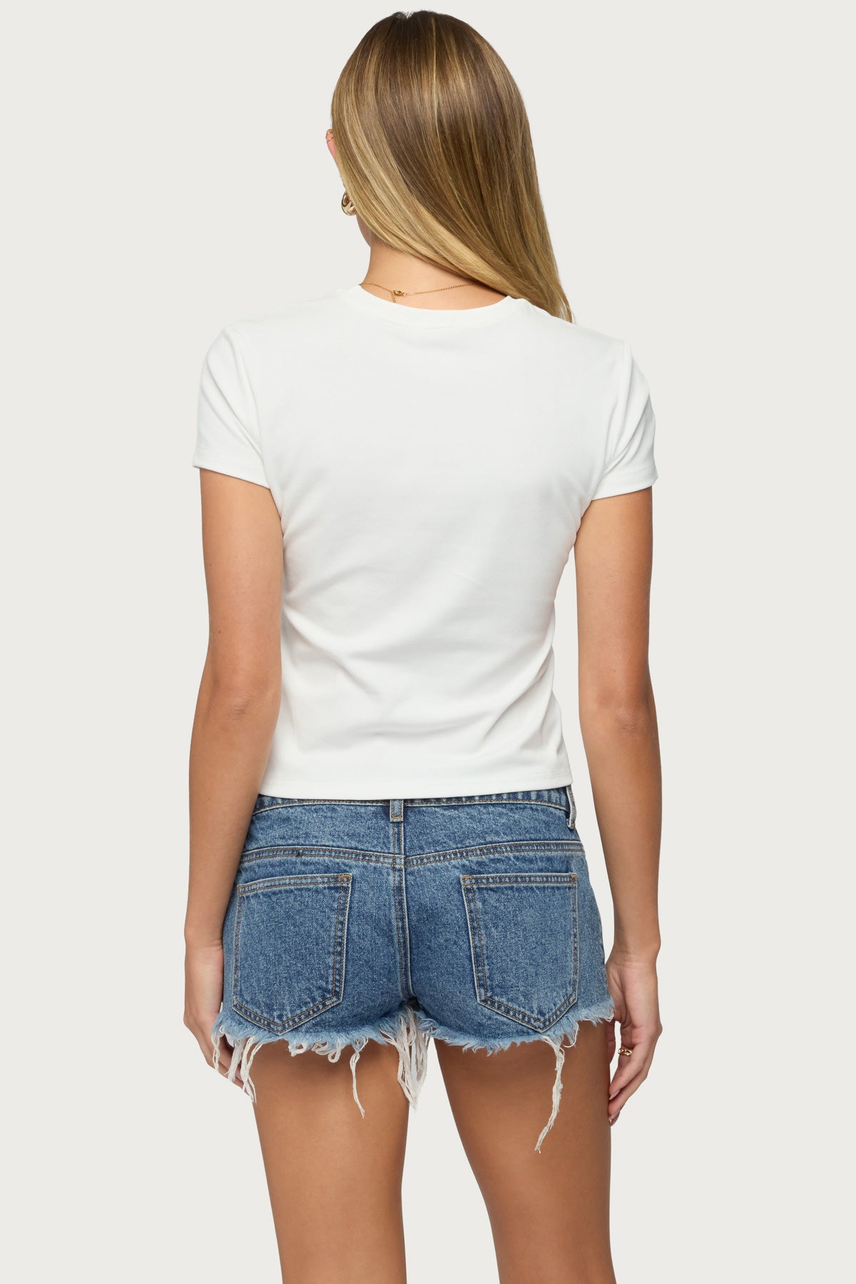 Edikted Patchwork Baby T Shirt - Image 4