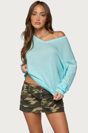 Geara Knit Long Sleeve Top